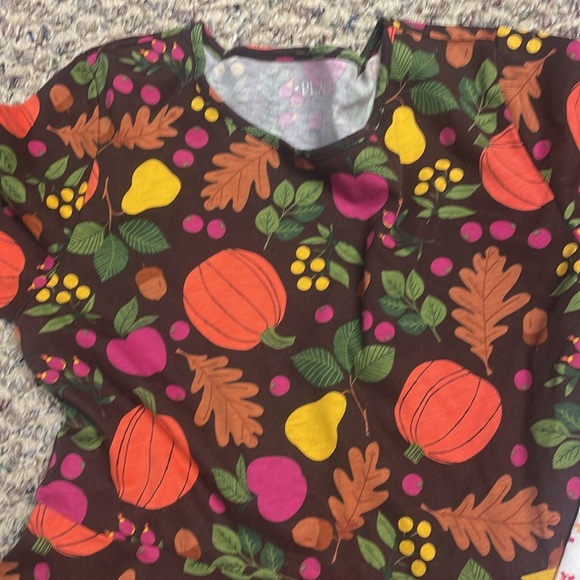 2 practically new Thanksgiving skater dresses size 10/12 Children’s Place - Picture 3 of 3